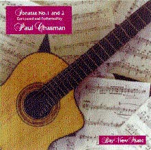 Sonatas #1 and #2 for Guitar by Paul Chasman